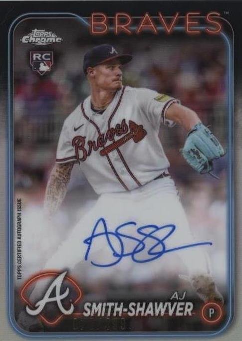 AJ Smith-Shawver 2023 Bowman Chrome 1st Auto
