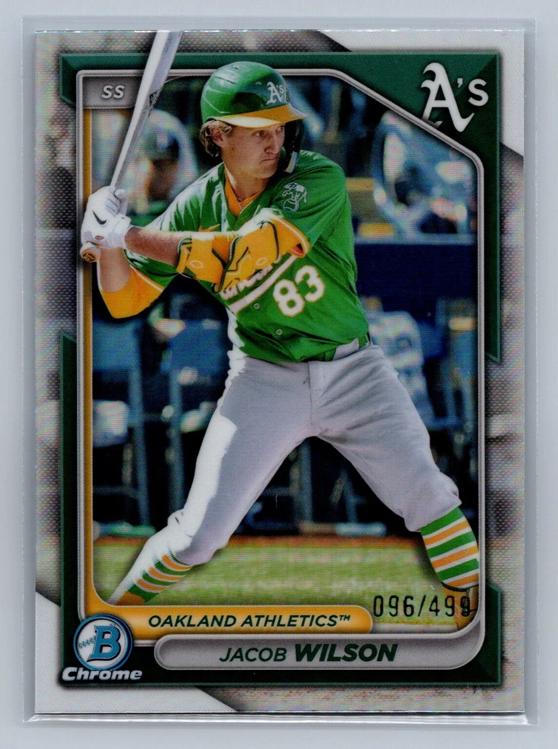 Jcob Wilson 2024 Bowman Chrome Prospects